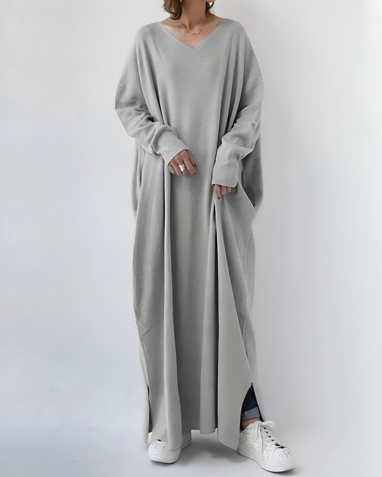Women's Lightweight Floral Long Dress