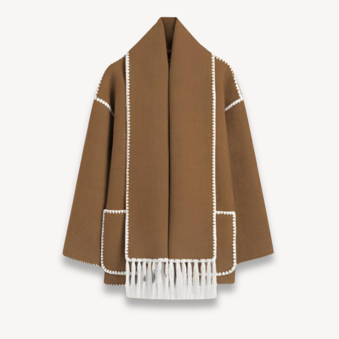 Winterjacket with Scarf for Women