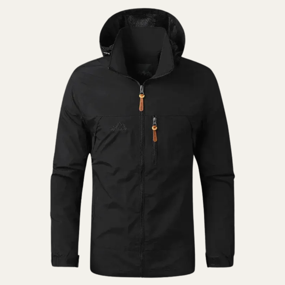 Men’s Technical Hooded Windbreaker Jacket
