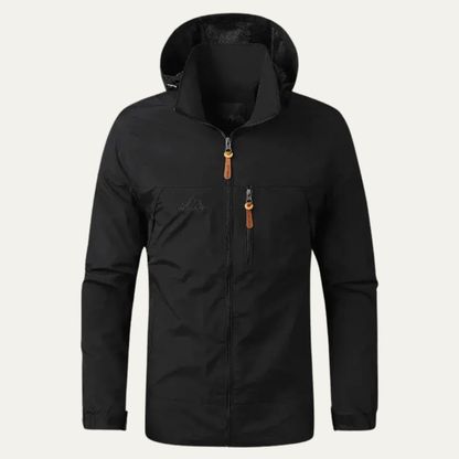 Men’s Technical Hooded Windbreaker Jacket