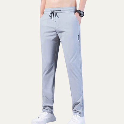 Men’s Slim Tapered Drawstring Trousers