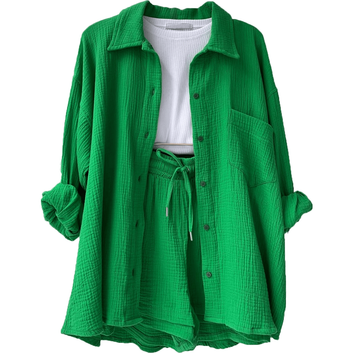 Relaxed Fit Spring Outfit Set for Women
