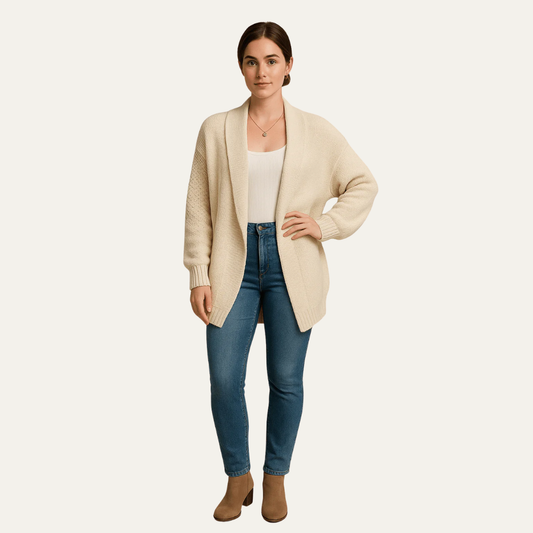 Women’s Relaxed Shawl Collar Cardigan