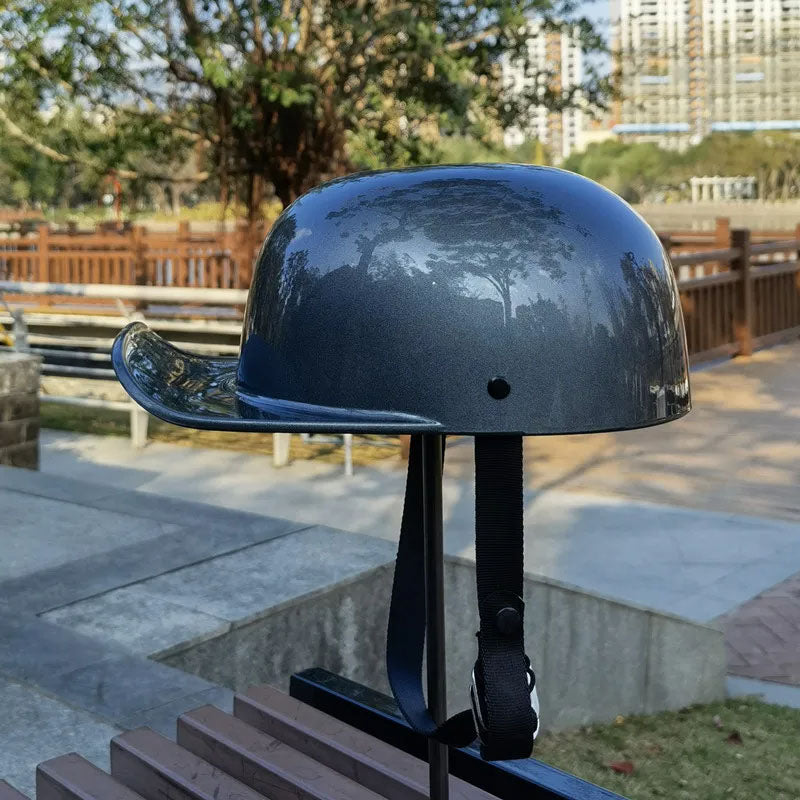 Classic DOT Baseball Cap Style Motorcycle Helmet