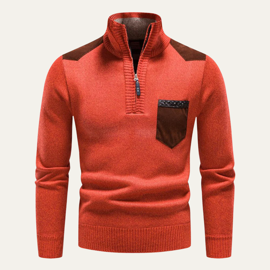 Men’s Utility Quarter Zip Sweater