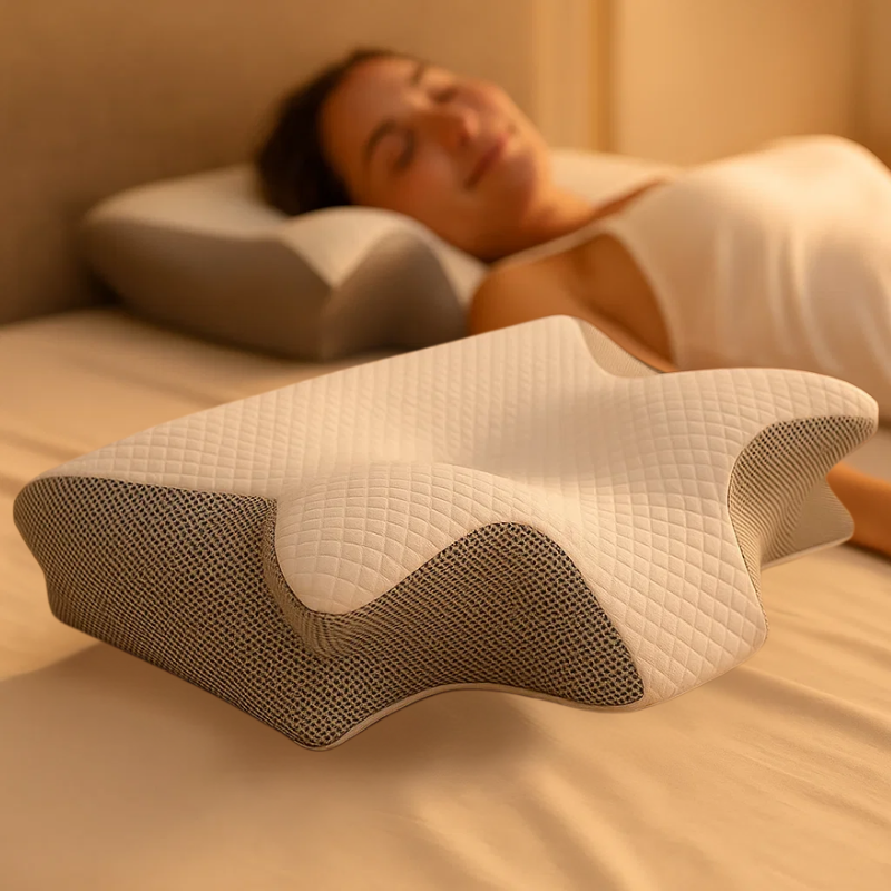 Contour Memory Foam Neck Support Pillow