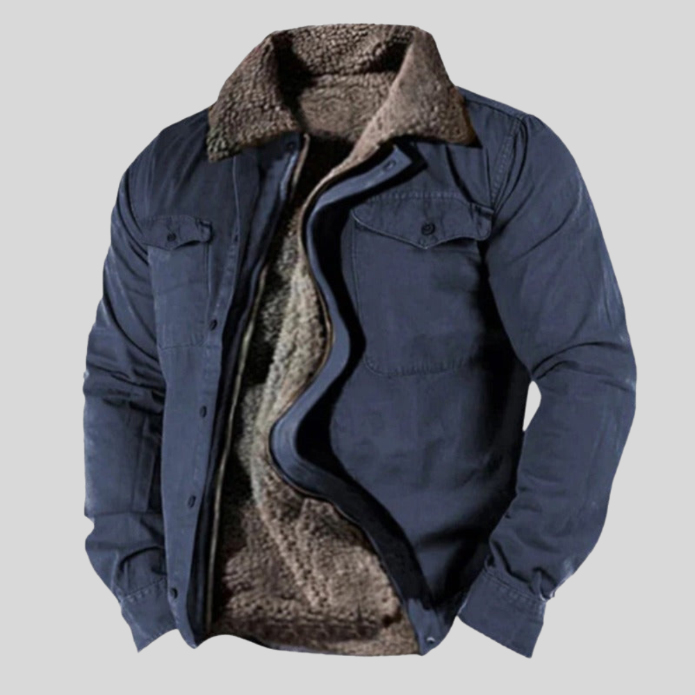 Men’s Sherpa Collar Workwear Jacket