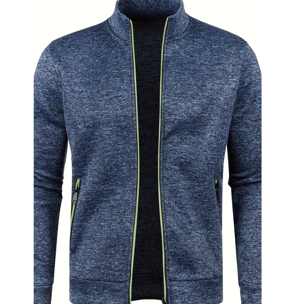 Men’s Piped Minimalist Track Jacket