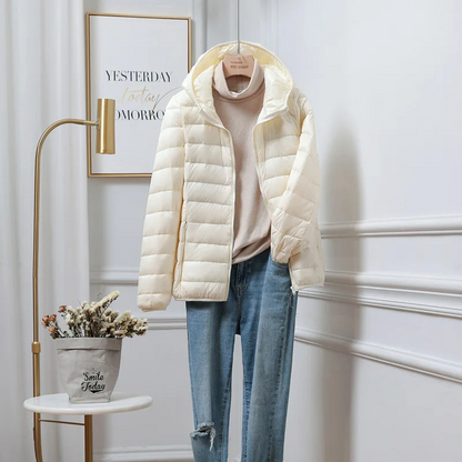 Warm Women's Hooded Puffer Coat