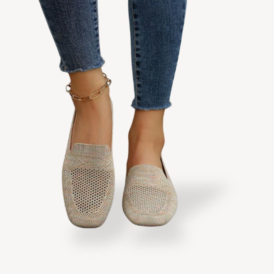 Women's Knitted Orthopedic Slip On Loafers