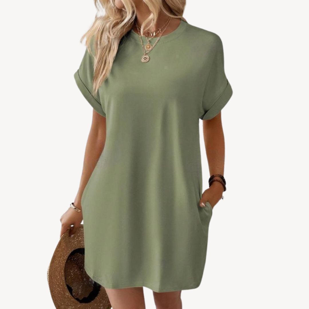 Casual T-Shirt Dress Women