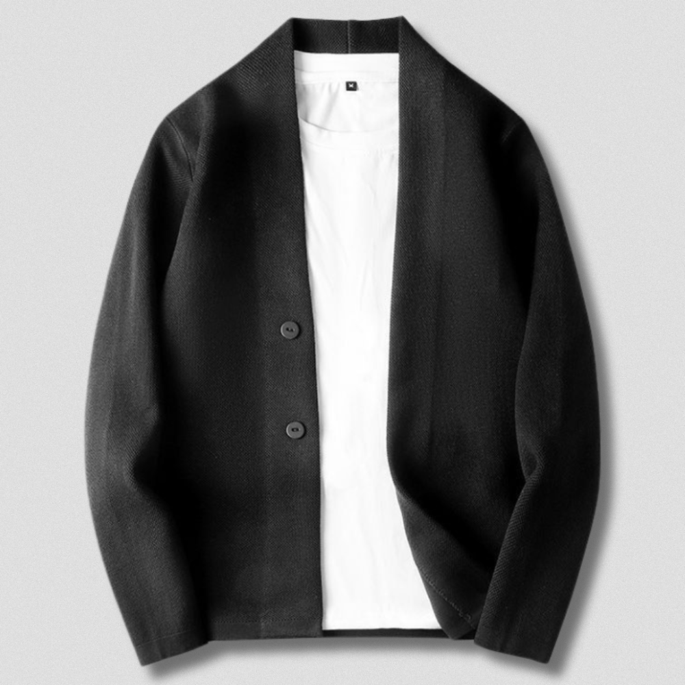Men’s Relaxed Classic V Neck Button Cardigan