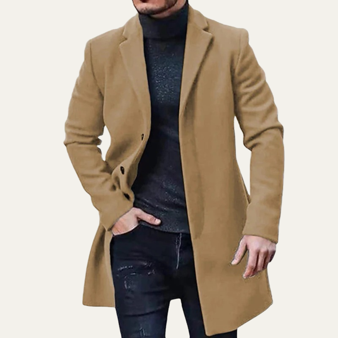 Men’s Winter Classic Three Button Overcoat