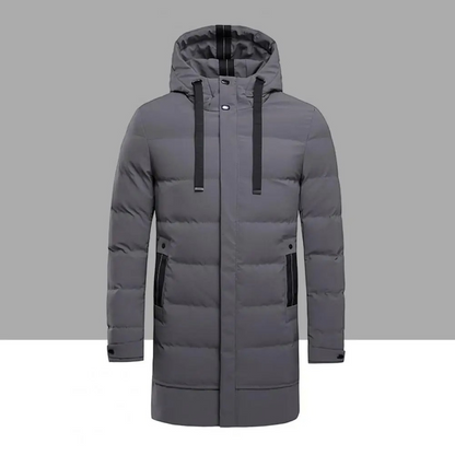 Warm Waterproof Winter Parka Coat for Men - BritishElegance