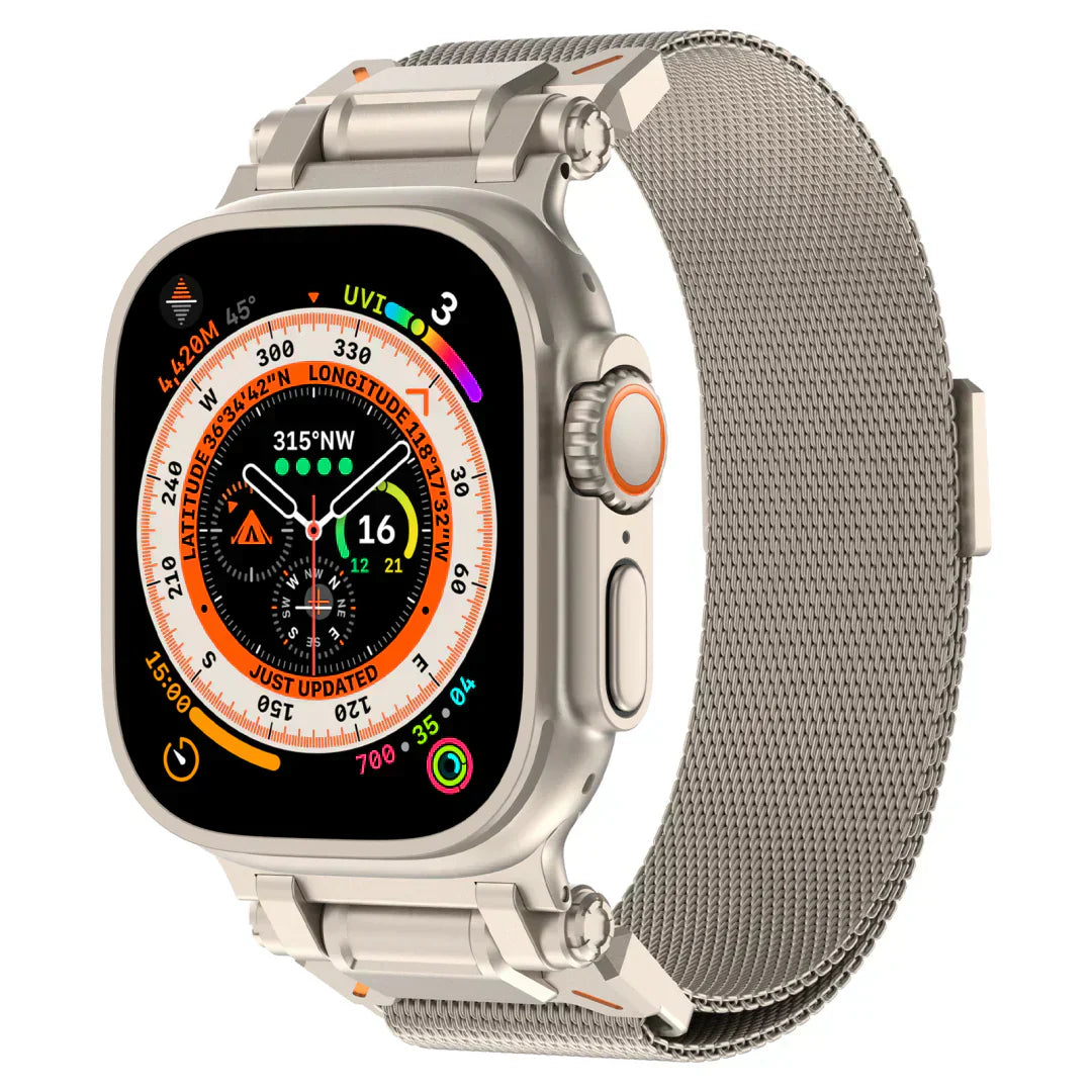Stylish Milanese Loop Strap For Apple Watch - BritishElegance