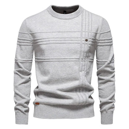 Joseph | Men's Sweater with Chest Pattern