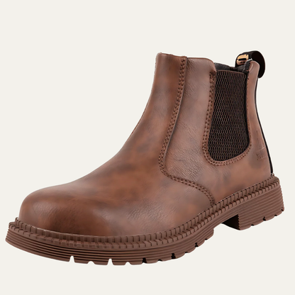 Men’s Distressed Lug Sole Chelsea Boots
