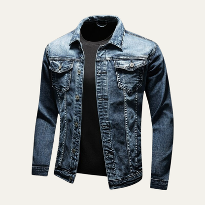 Men’s Classic Trucker Style Denim Jacket