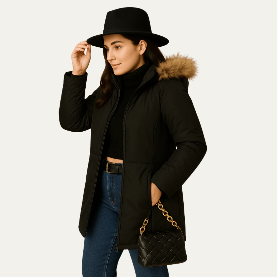 Women’s Faux Fur Hooded Parka