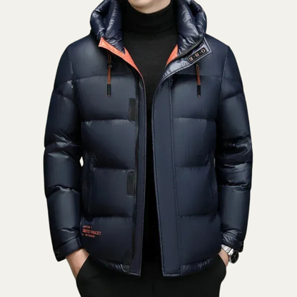 Men’s Hooded Puffer Insulated Jacket