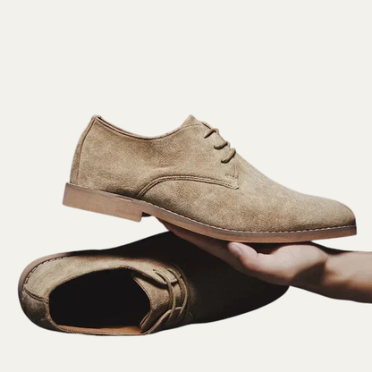Men’s Versatile Suede Derby Shoes
