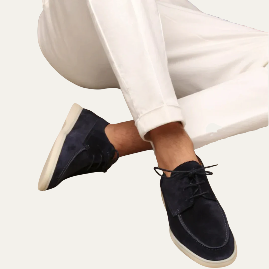 Men’s Suede Derby Shoes