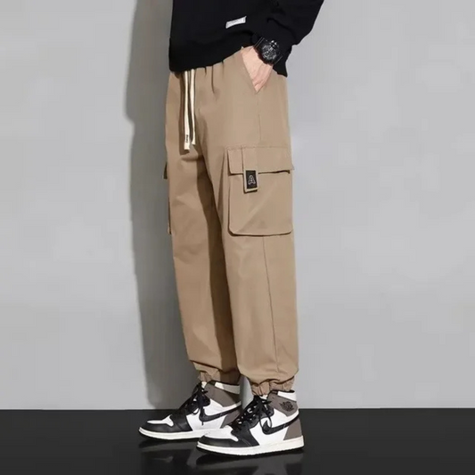Relaxed Fit Casual Cargo Pants - BritishElegance