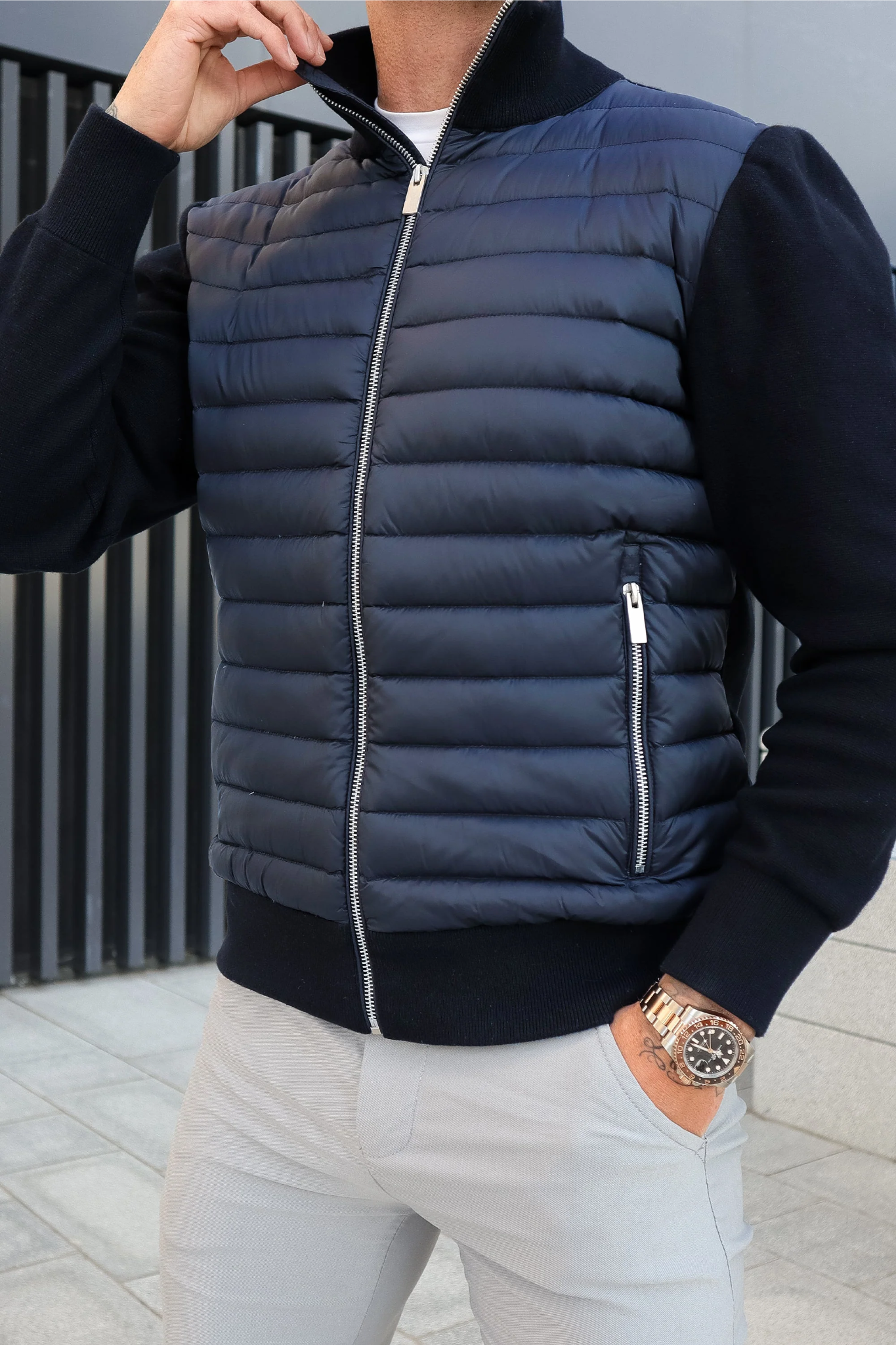 Warm Water Resistant Puffer Jacket - BritishElegance