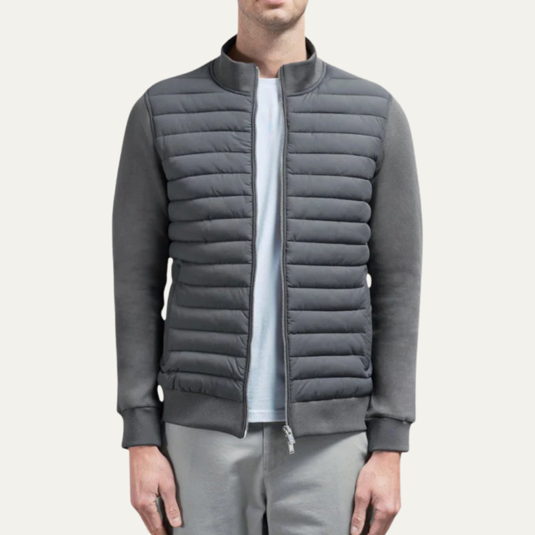 Men’s Corduroy Trucker Jacket with Shearling Collar