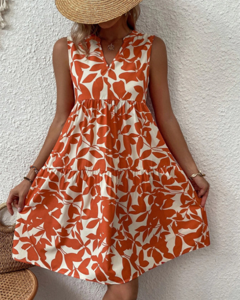 Chic Summer Sundress for Women with Floral Print