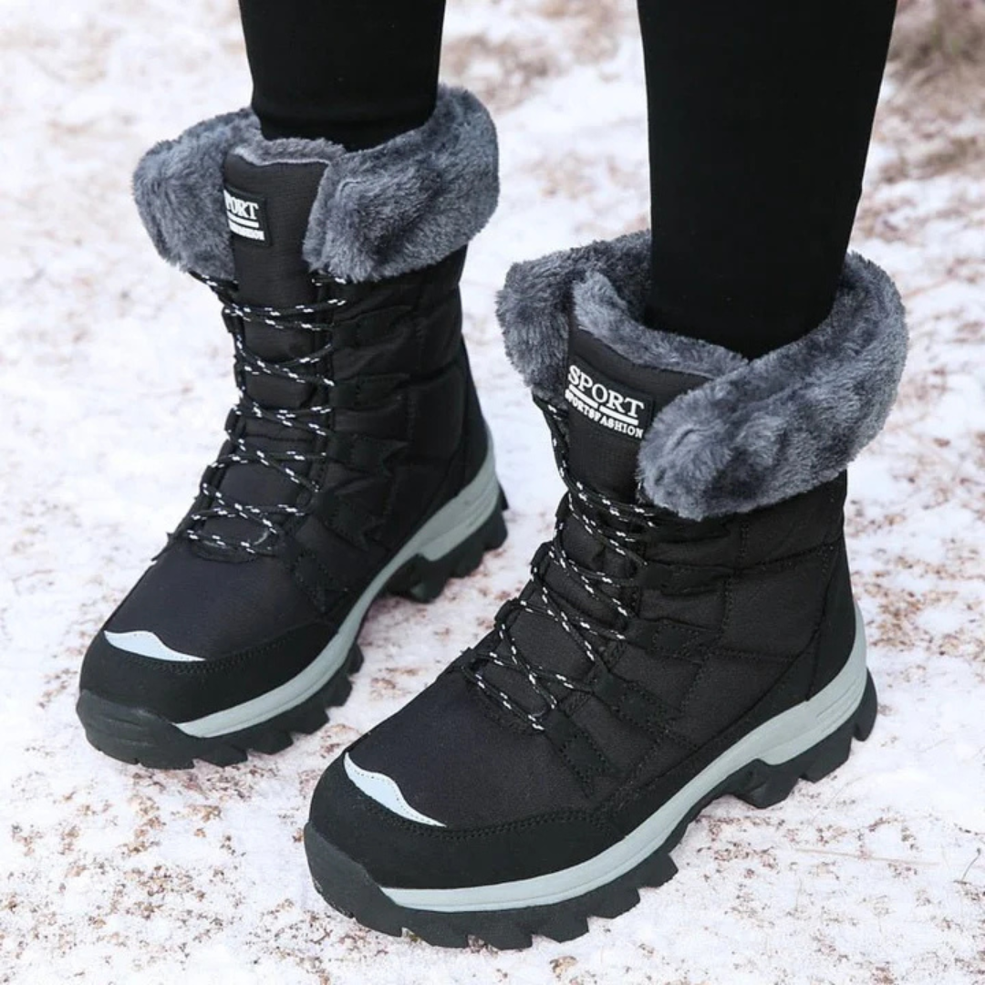 Marina - Warm winter boots with waterproof protection