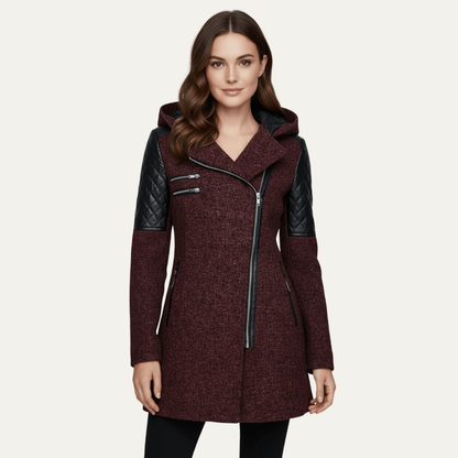Women’s Mid-Length Moto Coat