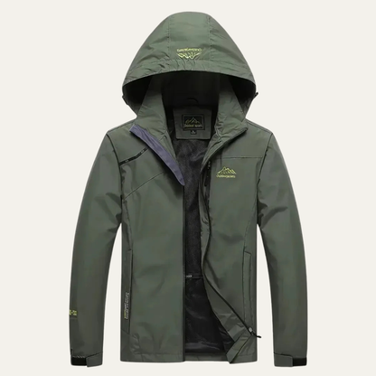 Men’s Waterproof Technical Rain Windbreaker