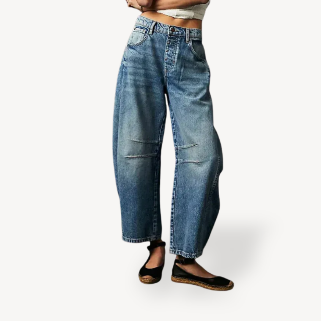 Women's Wide Leg Denim Jeans