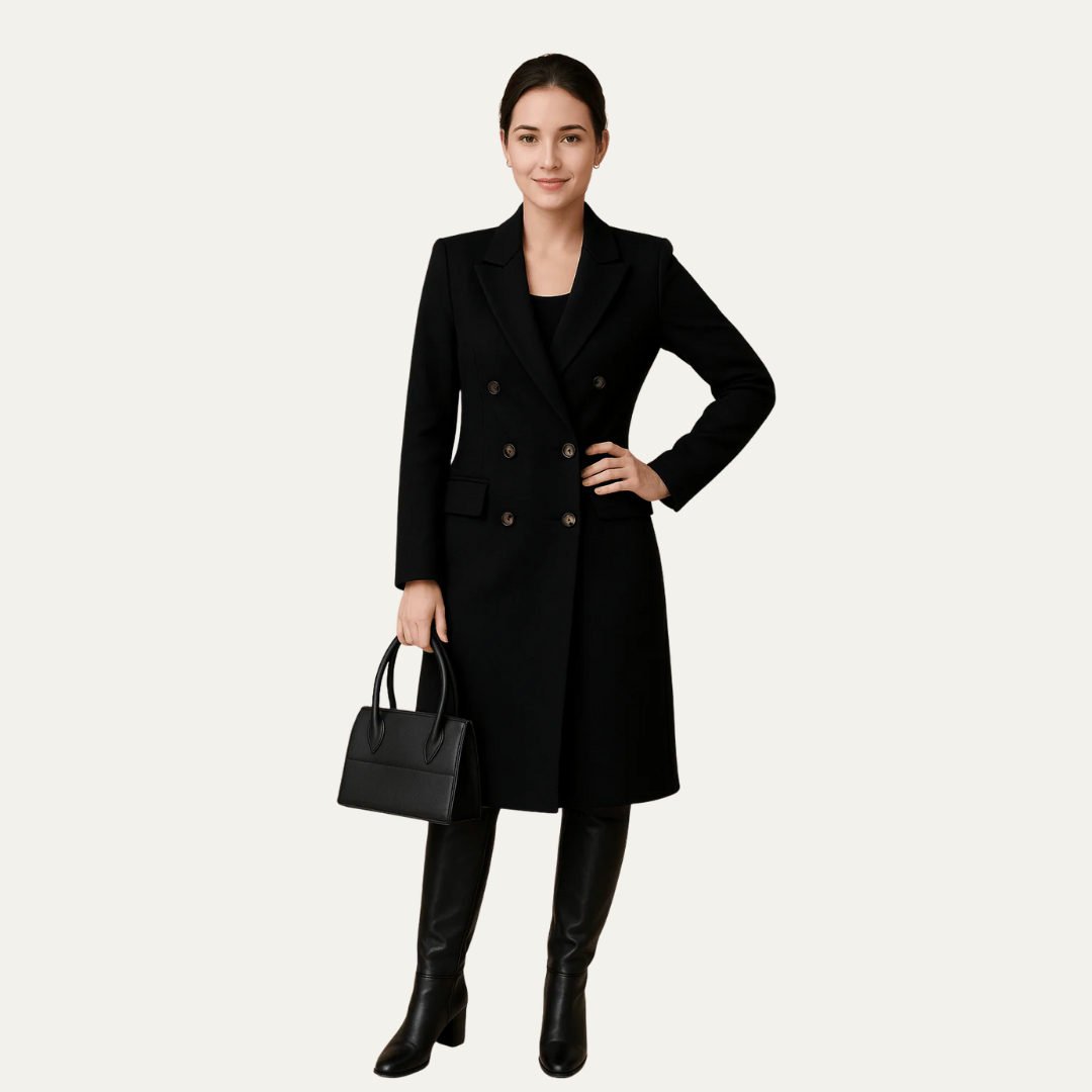 Women’s Tailored Long Dress Coat