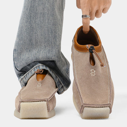 Maison ’88 | Leather Loafers – Handcrafted Slip-On Shoes with Drawstring