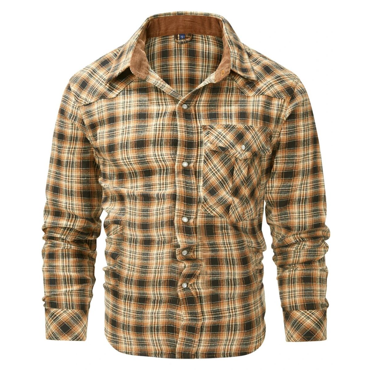 Checked men's shirt for autumn & winter – Tobias