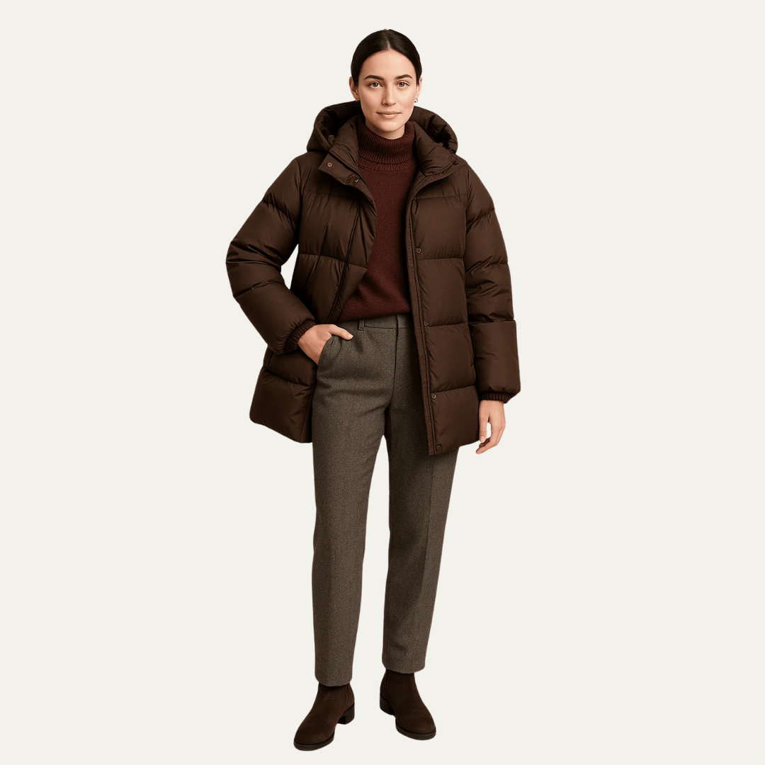 Women’s Short Quilted Puffer Jacket