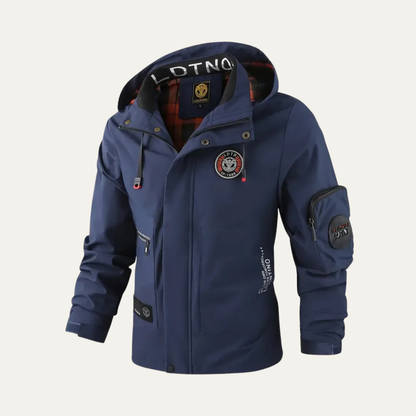 Men’s Water Resistant Hooded Urban Utility Jacket