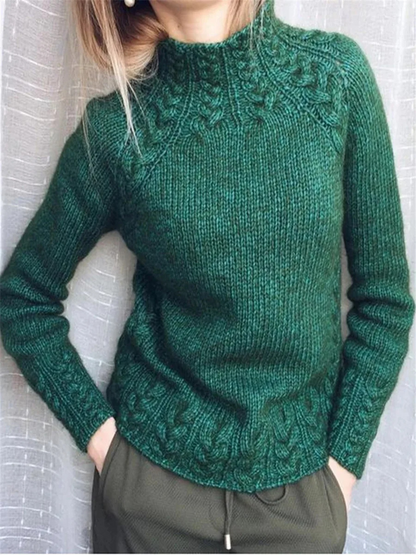 Stylish Women's Fit Knitted Winter Sweater