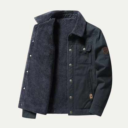Men’s Sherpa Lined Utility Jacket