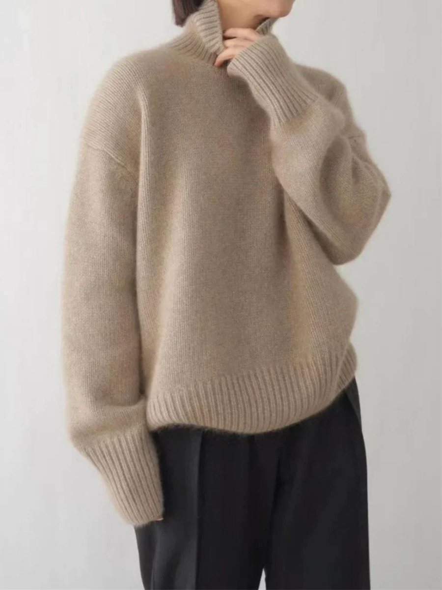 Cozy Warm Women's Winter Knit Sweater - BritishElegance