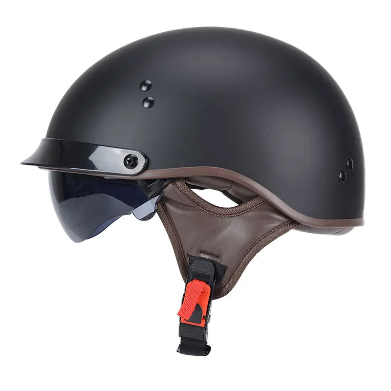 Sporty Motorcycle Helmet With Anti UV Shield Visor