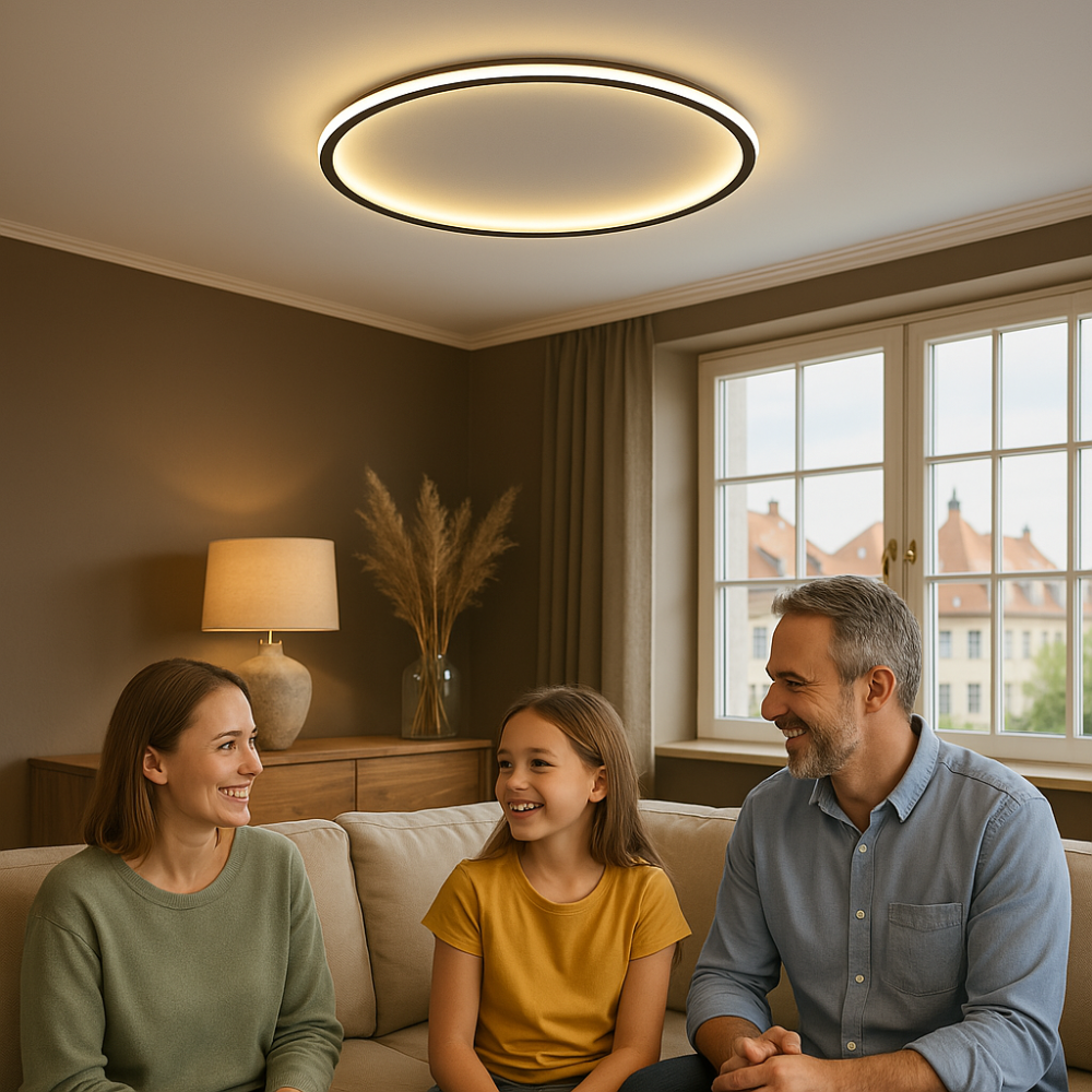 Bright Dimmable LED Ceiling Light in Soft White