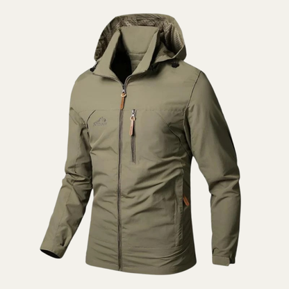 Men’s Heavy Duty Faux Fur Lined Outdoor Winter Jacket