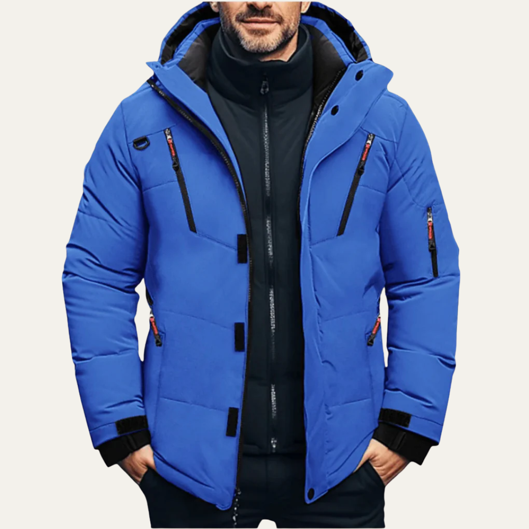 Men’s Multi Layer Quilted Winter Parka