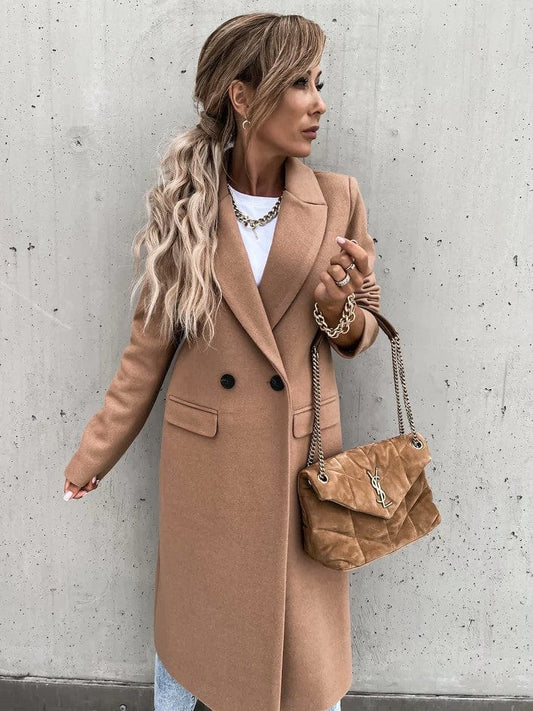 Classic Long Down Coat Warm Winter Parka - BritishElegance