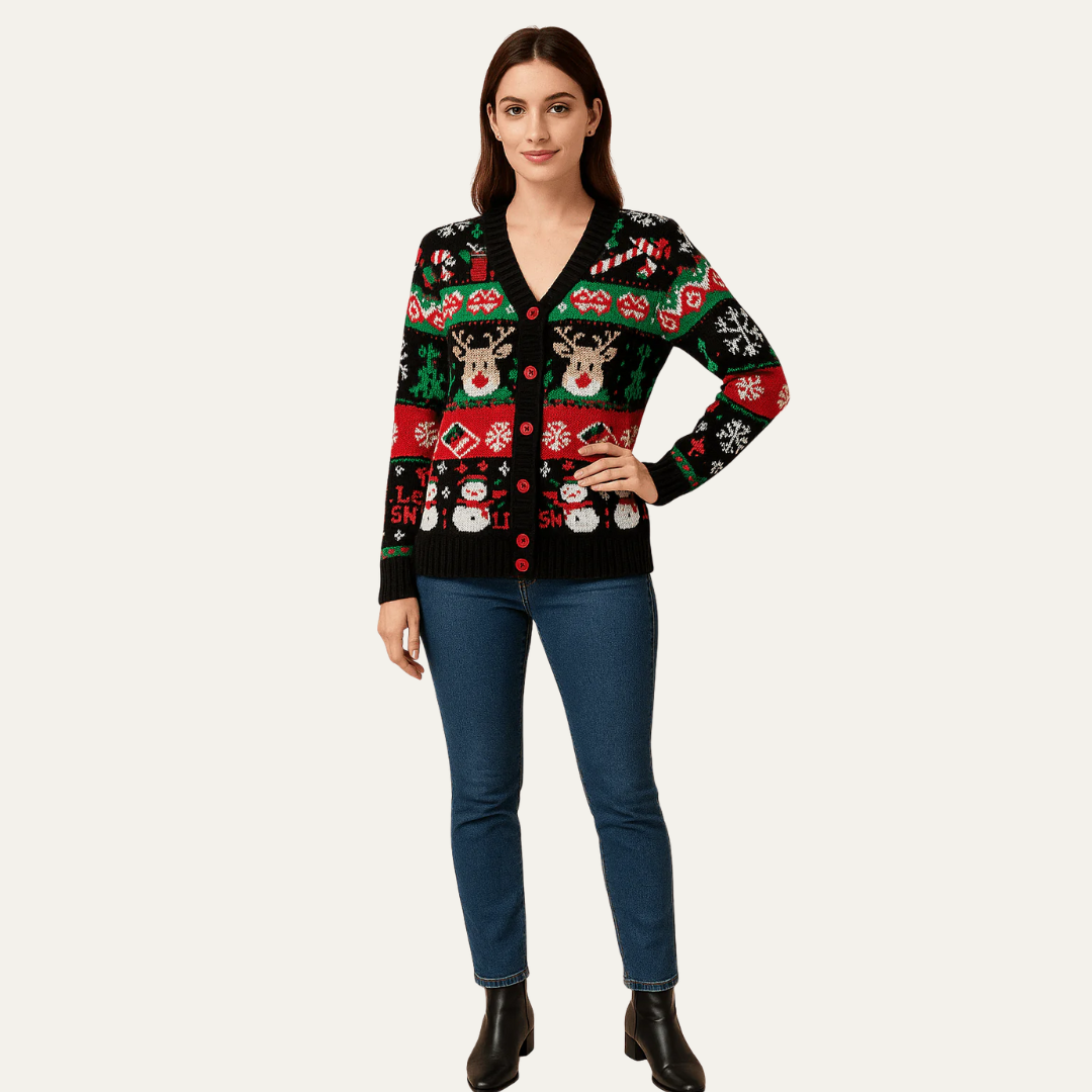 Women’s Festive Holiday Cardigan