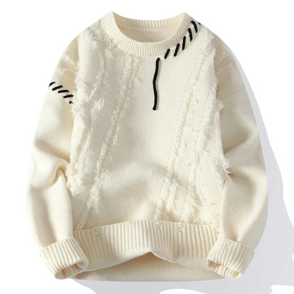 Men's Casual Sweater | Ribbed