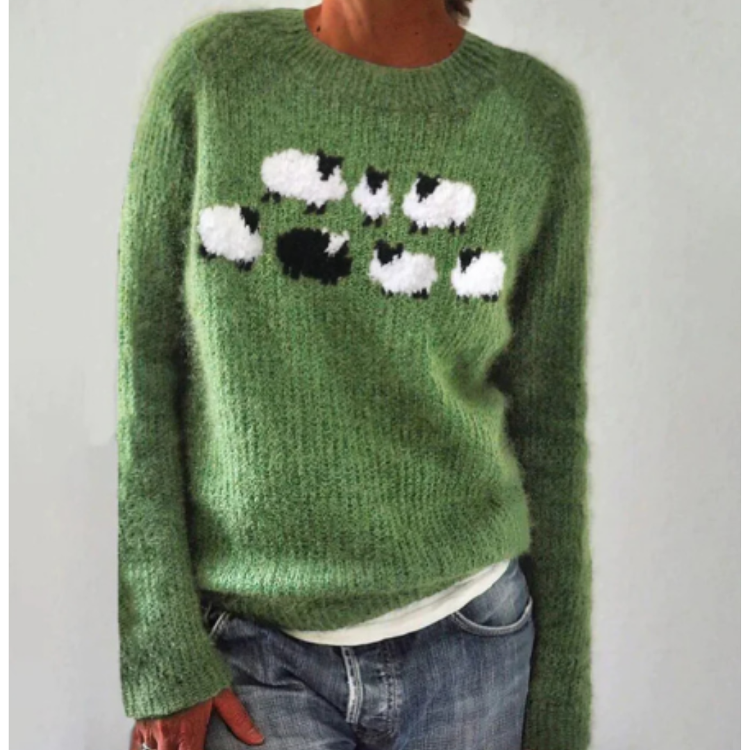 Avril | Women's Winter Round Neck Sweater